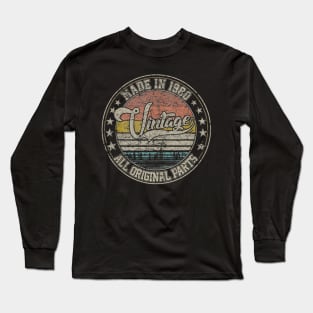 Vintage 1980 Design 40 Years Old birthday Long Sleeve T-Shirt